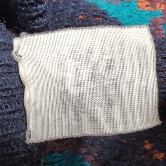 Vintage Warren Scott Wool Blend Crewneck Old Man Sweater Size Large Patterned - Picture 5 of 11